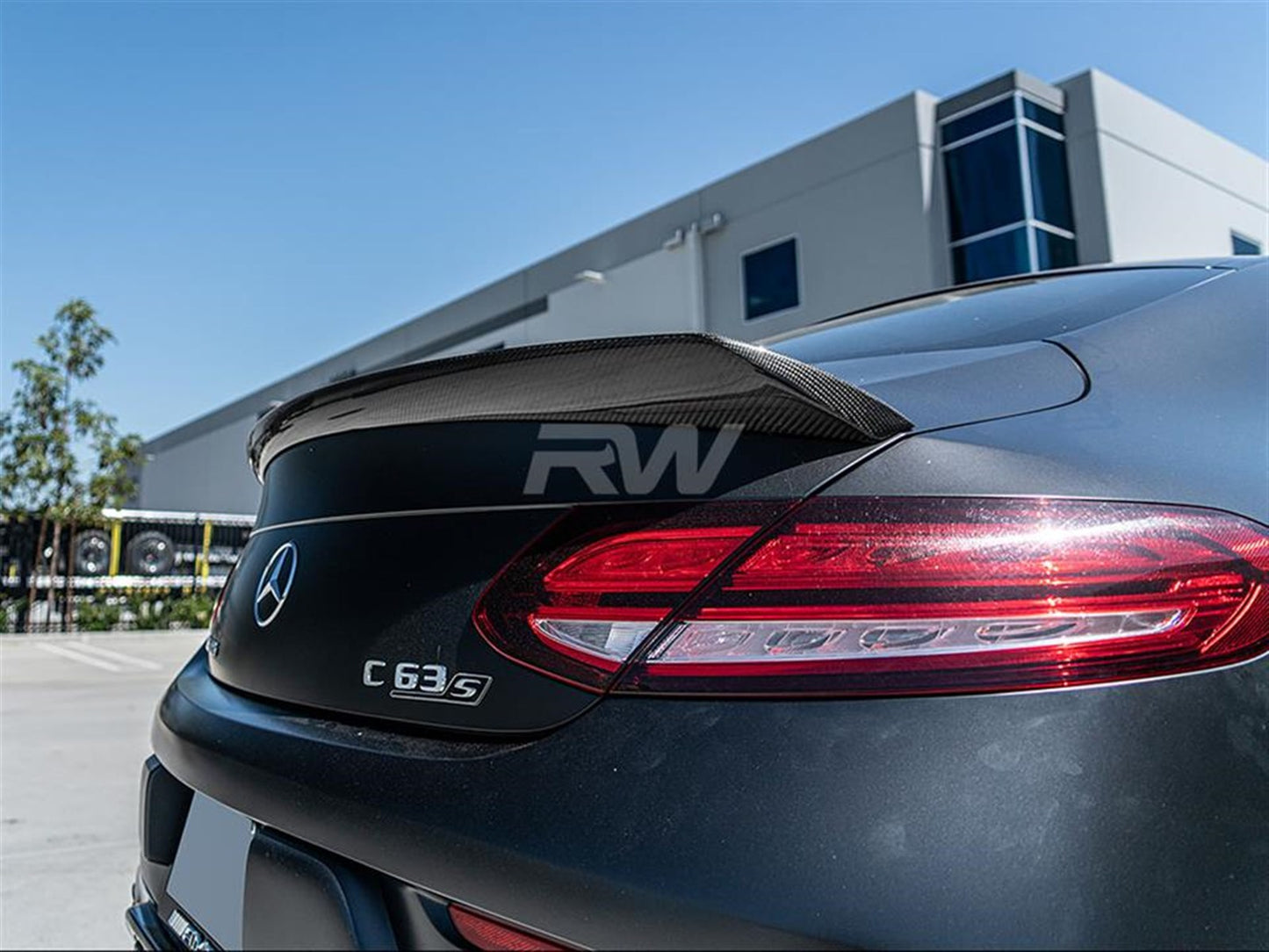 Mercedes C63/C63s AMG DTM CF Trunk Spoiler