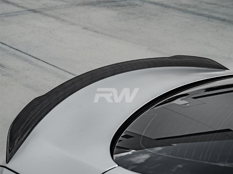 Mercedes C63/C63s AMG ED1 V2 Style CF Trunk Spoiler