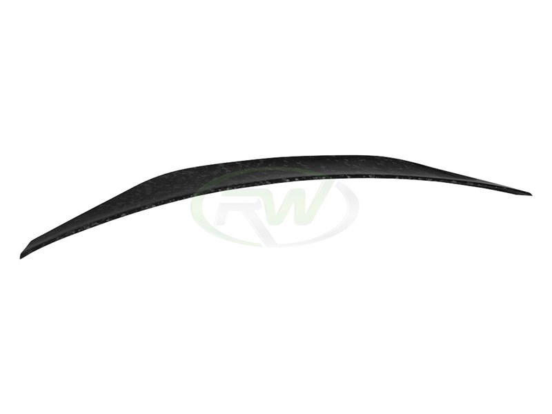 Mercedes C63/C63s AMG Style GTX Forged Carbon Trunk Spoiler