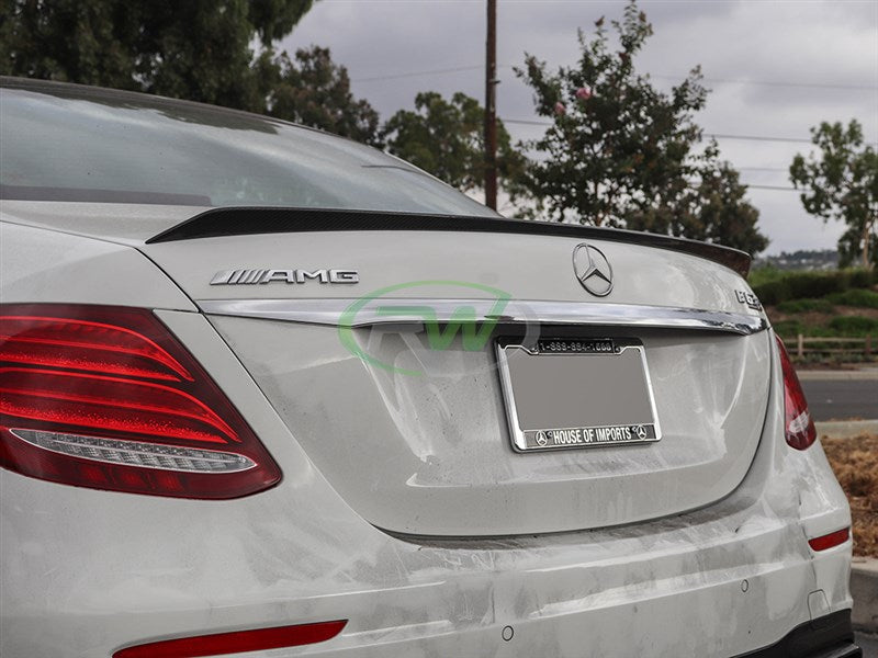 Mercedes W213 ED1 Style Carbon Fiber Trunk Spoiler