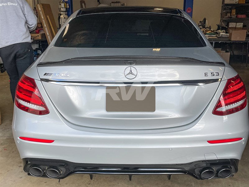 Mercedes W213 GTX Carbon Fiber Trunk Spoiler