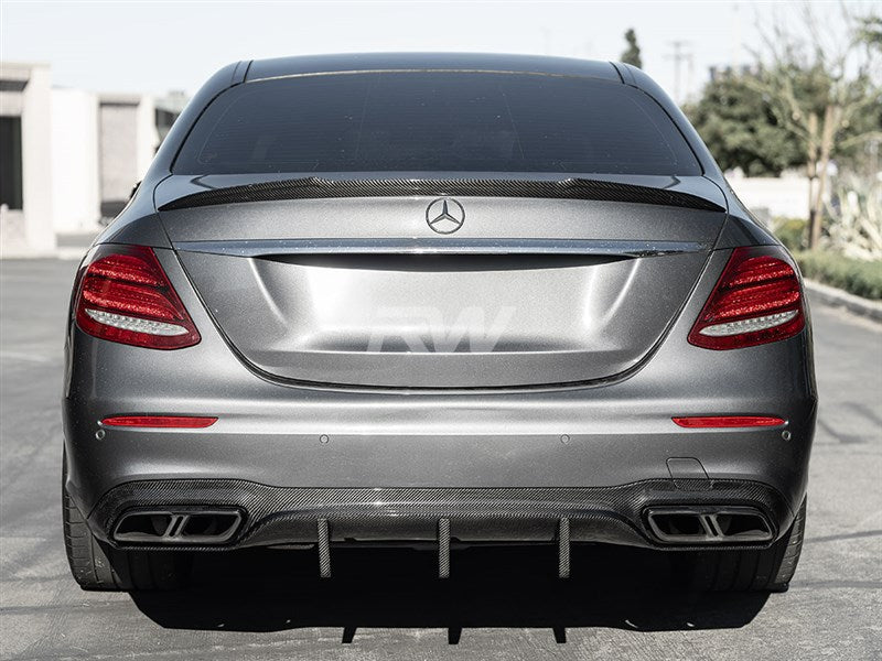 Mercedes W213 E63S Carbon Fiber Rear Diffuser