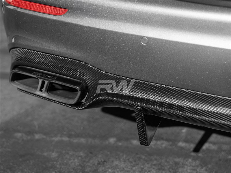 Mercedes W213 E63S Carbon Fiber Rear Diffuser