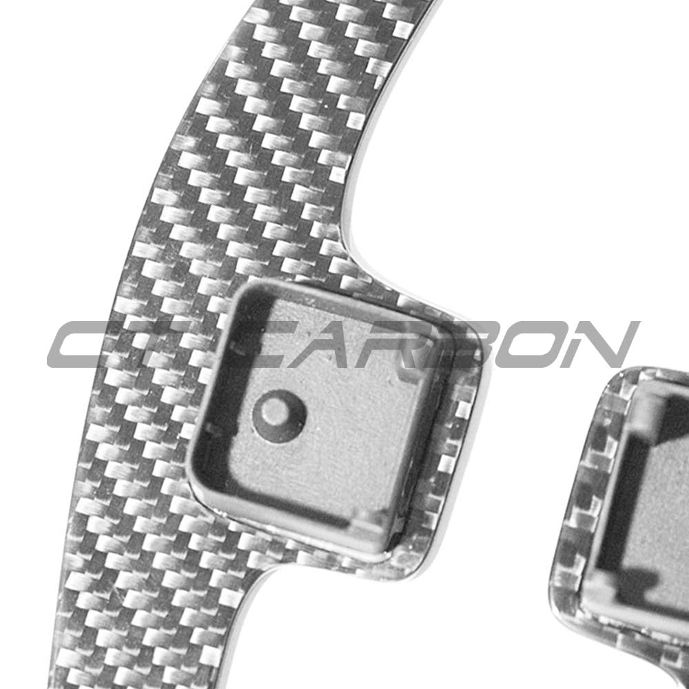 AUDI A3/S3/RS3 8Y RS6 C8 CARBON FIBRE SHIFTER PADDLES - V1-Accessories-CT CARBON-CT Carbon - High-quality carbon fiber and gloss black aerodynamic parts for premium sports and luxury vehicles.