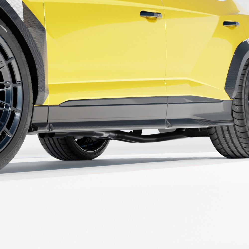 side skirt of lamborghini urus performante ct design full carbon fibre kit
