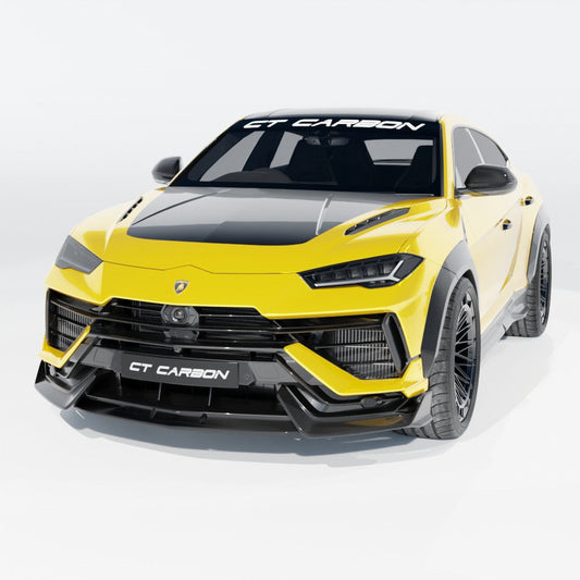 front of lamborghini urus performante ct design full carbon fibre kit